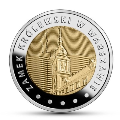 5 zł złotych 2014 Zamek Królewski w Warszawie