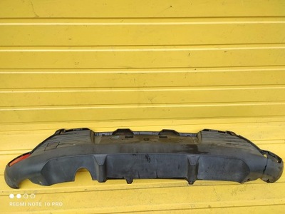 Renault clio iv спойлер dół бампера задняя фото №1