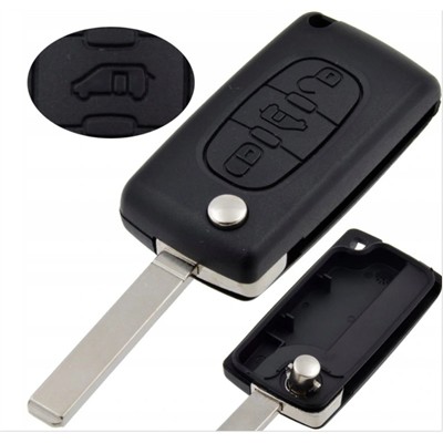 KEY CASING REMOTE CONTROL PEUGEOT 207 307 308 3P VA2  