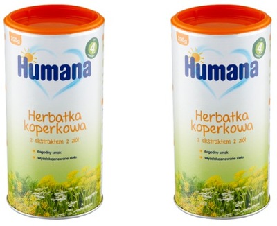 Humana Herbatka koperkowa z ekstraktem ziół x 2szt