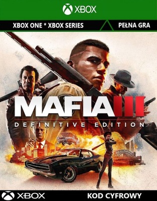 MAFIA III | 3 | EDYCJA OSTATECZNA | XBOX | KOD | KLUCZ |