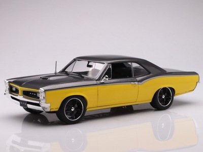 Model samochodu Pontiac GTO Restomod - 1966, yellow/black ACME 1:18