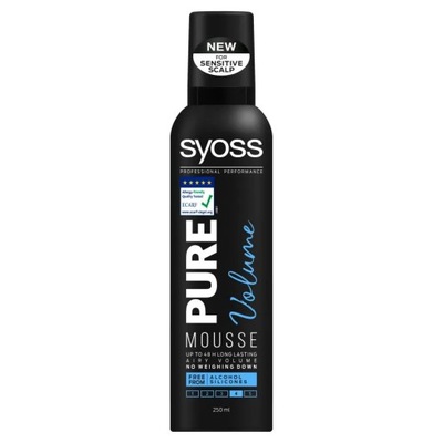 Pure Volume Mousse pianka do włosów nadająca objęt