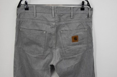Carhartt Slim Pants spodnie męskie 33/34 jeansy