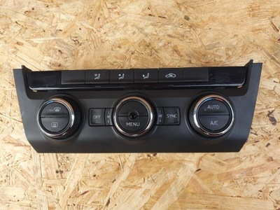 Панель кондиціонера обдув 5e0907044ab skoda octav фото №1