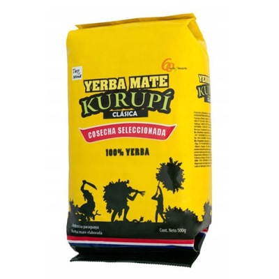 Yerba Mate Kurupi Clasica 500g klasyczna