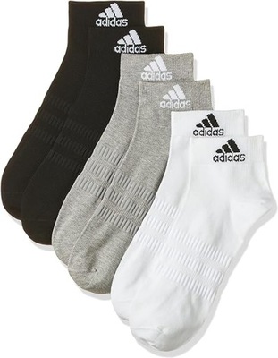 Skarpety Dziecięce Adidas CUSH ANK 3PP r. 25-27 - 3 Pary