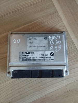 COMPUTADOR BMW E39 E46 7509942 5WK90008  