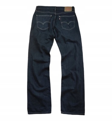 Spodnie Jeansowe LEVIS 559 Granatowe Dżins 32x34