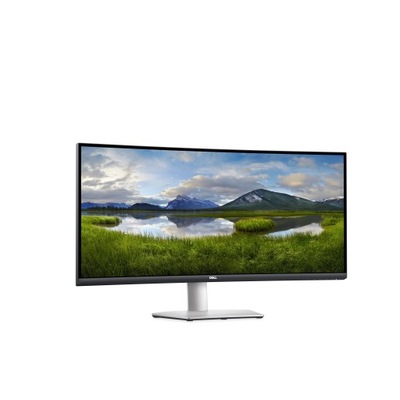 Dell LCD S3422DW 34 ", VA, WQHD, 3440 x 1440, 21:9, 4 ms, 300 cd/m², Silver