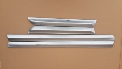 Накладки дверные audi a4 b6 ,a4 b7 s-line lak: ly7w фото №1