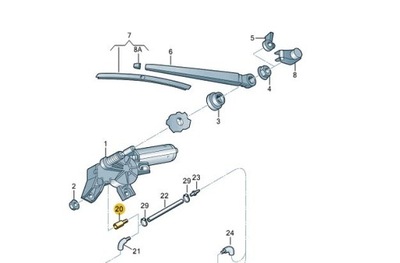 DISTRIBUIDOR DE LAVAPARABRISAS VW TRANSPORTER 06-  