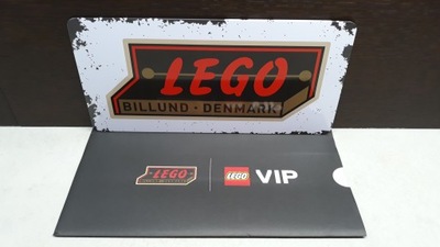 LEGO 5007016 Blaszana tabliczka retro VIP