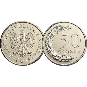 50 groszy (2011) - mennicza