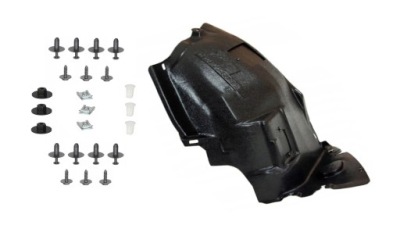 Bmw 3 e90 e91 08- підкрилок перед + кліпси ліва фото №1