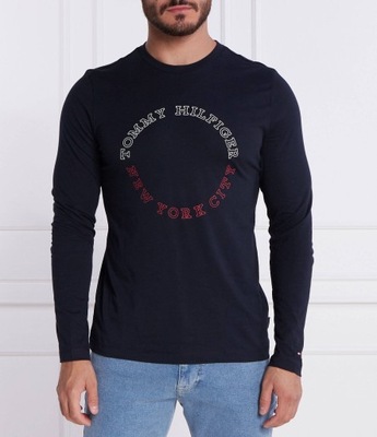 Tommy Hilfiger koszulka z długim rękawem okrągły rozmiar XXL