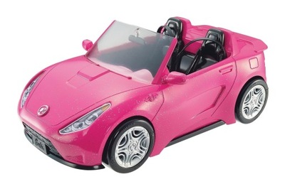 Auto kabriolet Mattel Barbie DVX59 różowy