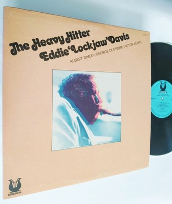 EDDIE 'LOCKJAW' DAVIS = THE HEAVY HITTER LP 1979 USA