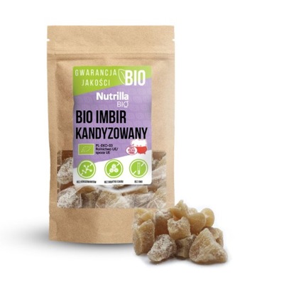 IMBIR KANDYZOWANY 300g BIO EKOLOGICZNY