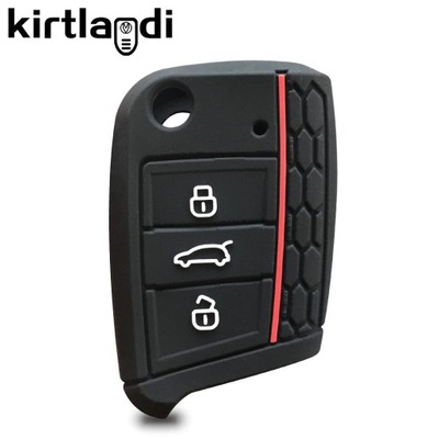 SHRY KEY CASE COVER PARA SKODA KODIAQ OCTAVIA RAPID FABIA KAROQ PARA VW PASSA  