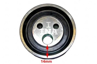 Ролик натягувача renault dacia 531 0818 10 ina ł фото №1