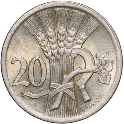 Czechosłowacja 20 halerzy 1937