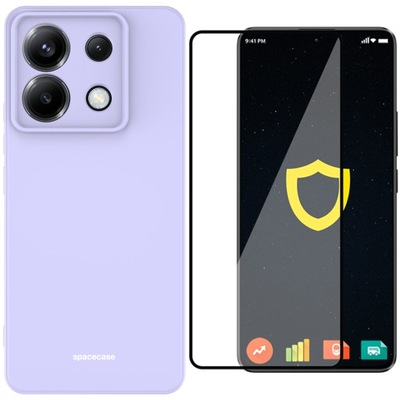 ETUI SPACECASE MATOWE CASE DO POCO X6 5G / REDMI NOTE 13 PRO 5G + SZKŁO