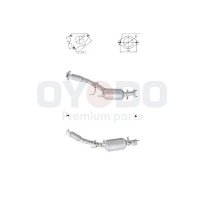 Фильтр частиц твердых do renault koleos фото №1