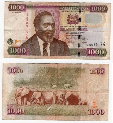 KENIA 2010 1000 SHILLINGS