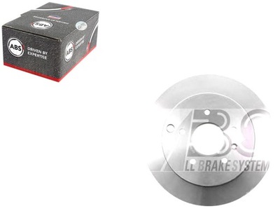 A.b.s. тормозные диски тормозные 2szt opel antara 06- задняя a фото №1