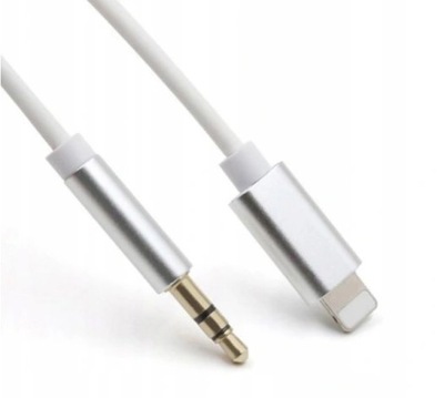 Kabel Aux jack 3.5mm iPhone Lightning 1m