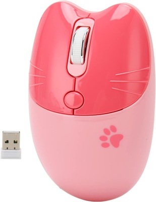 Mute Mouse, Girl Mouse Light Portable 2 Tryb Bezprzewodowy Dla Rodziny