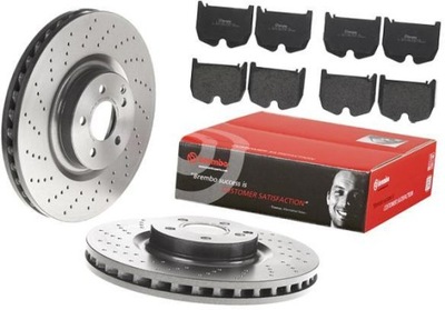 BREMBO TARCZE+KLOCKI P MERCEDES SL R230 360MM