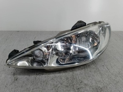 Лампа перед левая peugeot 206 sw 9660535680 89901056 фото №1