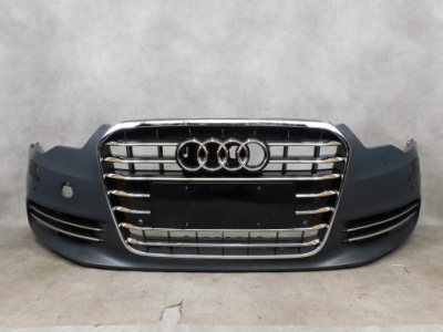 Audi a6 c7 4g przed lift бампер передний передний решётка радиатора фото №1