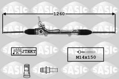 SASIC 7170041 РУЛЕВОЙ МЕХАНИЗМ РУЛЕВАЯ