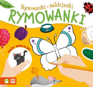 RYSOWANKI-NAKLEJANKI. RYMOWANKI - OPRACOWANIE ZBIOROWE [KSIĄŻKA]