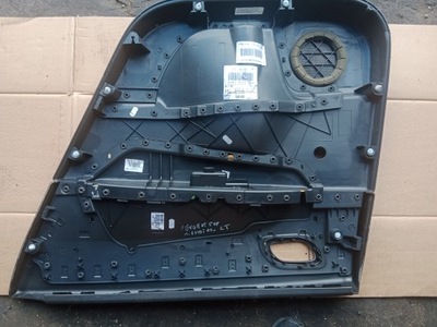 Обшивка дверь левый задняя peugeot 5008 фото №1