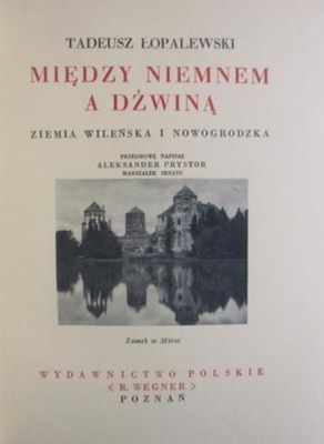Między Niemnem a Dźwiną 1938 r.