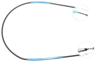 Трос гальма ручного nissan primastar 01- права фото №1