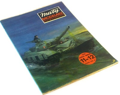 MAŁY MODELARZ 11-12/1985 Czołg Średni T-72 BDB