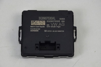 Vw arteon fl блок управления шлюз 3q0907530al фото №1