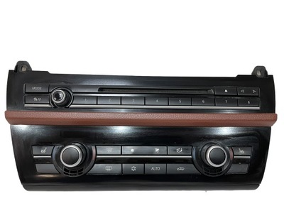 Панель кондиціонера радіо bmw 5 f10 f11 фото №1