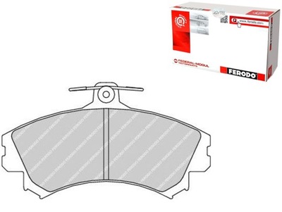 ZAPATAS DE FRENADO FERODO 4644201920 4544200920 MR97  