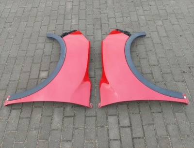 Крыло перед передний левый + молдинг крыла направляющая ssangyong tivoli ram фото №1