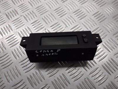 Дисплей радио opel corsa d 13284430 фото №1