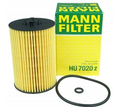 ФІЛЬТР МАСЛА AUDI VW HU7020Z OE688/3 OX787D 03N115562B TDI MANN FILTER