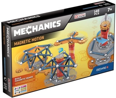 GEOMAG Klocki Magnetyczne Mechanics 146 el