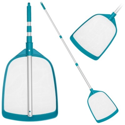 SIATKA DO WYŁAWIANIA LIŚCI NIECZYSTOŚCI Z BASENU OCZKA WODNEGO