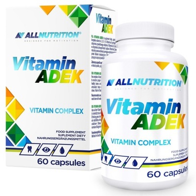 Allnutrition, Vitamin ADEK, 60 kapsułek